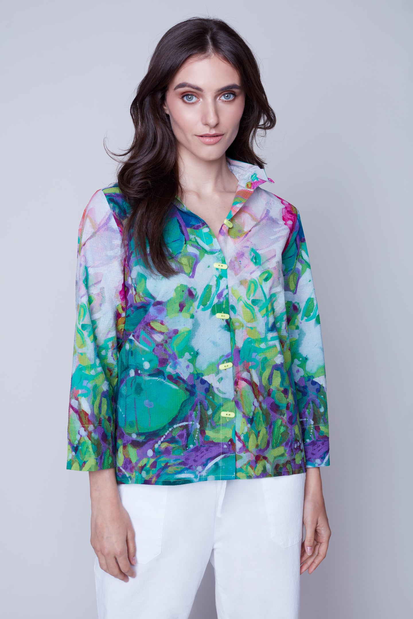 Edge of the Forest Blouse col froncé