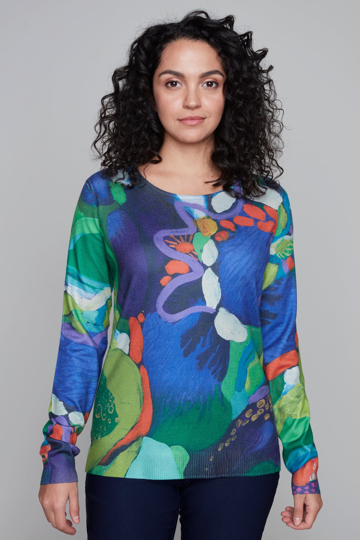 Loving Amazonia knit sweater