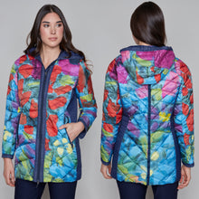 Load image into Gallery viewer, Tiny Little Evening Dream zip-up jacket with front pockets
